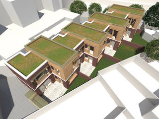 Bounds Green Mews Houses, Satish Jassal Architects Satish Jassal Architects Rumah Modern