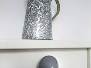 Ceramics handles – Little top – colour dark grey glossy glaze, Viola Ceramics Studio Viola Ceramics Studio Modern Houses Ceramic Grey