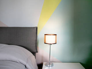 Colore e tagli cromatici per dare "vita" alla camera da letto, Rifò Rifò Modern style bedroom