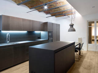 Piso Santalo, costa+dos costa+dos Built-in kitchens