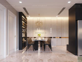 Căn hộ phong cách hiện đại: Không gian sống hoàn hảo cho gia đình bận rộn!, ICON INTERIOR ICON INTERIOR Modern Dining Room