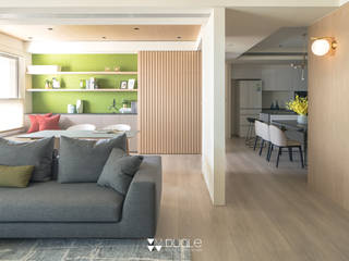 Project ｜ C宅, DUOLE 掇樂設計 DUOLE 掇樂設計 Modern living room