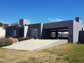 CASA MARTINEZ - B° LAS CORZUELAS, INTEGRA ESTUDIO INTEGRA ESTUDIO Casas unifamilares