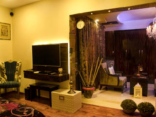 Kandivli Project, aasha interiors aasha interiors Living room