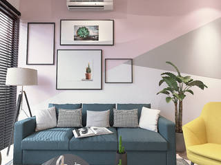 Legend Height, Verde Design Lab Verde Design Lab Rustic style living room