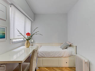 Home Staging piso habitado en Diego de Leon - Madrid, Theunissen Home Staging Madrid Theunissen Home Staging Madrid غرفة نوم