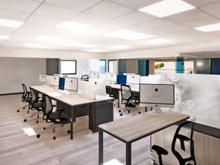 Remodelacion oficinas SCANIA, NEF Arq. NEF Arq. Commercial spaces