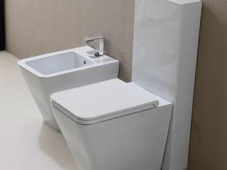 Унитазы с бачком, Магазин сантехники Aqua24.ru Магазин сантехники Aqua24.ru Minimalist style bathroom