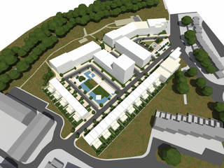 Tank Hill Masterplan, Thurrock, Satish Jassal Architects Satish Jassal Architects Rumah Modern