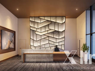 One 88 by Xline 3D, Xline 3D Digital Interactive Architecture Xline 3D Digital Interactive Architecture 모던스타일 거실