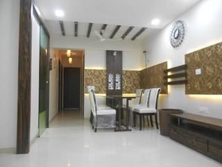 TulsiDham Thane, aasha interiors: modern by aasha interiors,Modern