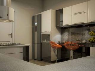 Modular Kitchen Designs in Kerala, Monnaie Interiors Pvt Ltd Monnaie Interiors Pvt Ltd Inbouwkeukens