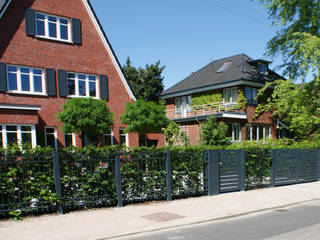 Modell Bergedorf, Nordzaun Zäune - Tore - Sicherheit, Inh. Dipl. Ing (FH) Torben Suhr Nordzaun Zäune - Tore - Sicherheit, Inh. Dipl. Ing (FH) Torben Suhr Jardin avant Fer / Acier