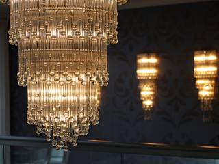 Luxury Mansion, Cheshire, Asco Lights Limited Asco Lights Limited Moderner Flur, Diele & Treppenhaus