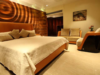 Hiranandani, Thane, aasha interiors aasha interiors Modern style bedroom