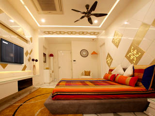 Mr Anil nahata's bungalow, Innerspace Innerspace Modern style bedroom