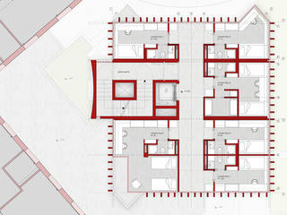 EDIFICIO PER RESIDENZE SPECIALI A PARIGI, Arco Associati srl Arco Associati srl บ้านและที่อยู่อาศัย