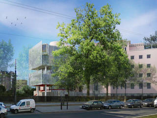 EDIFICIO PER RESIDENZE SPECIALI A PARIGI, Arco Associati srl Arco Associati srl บ้านและที่อยู่อาศัย