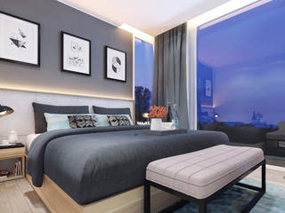 homify Minimalistische Schlafzimmer