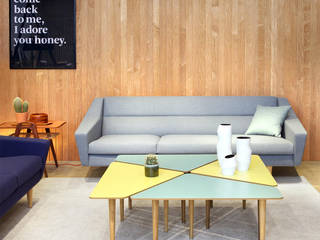 Ein Designer-Sofa für 13 verschiedene Looks, Baltic Design Shop Baltic Design Shop Skandynawski salon Drewno O efekcie drewna