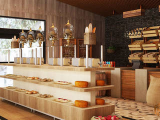 Bakery (Concept) , Tierbonavi Tierbonavi Commercial spaces