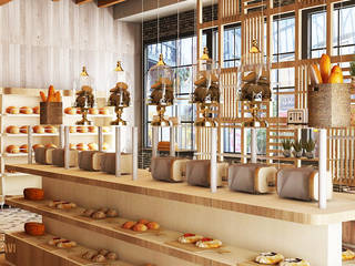 Bakery (Concept) , Tierbonavi Tierbonavi Commercial spaces