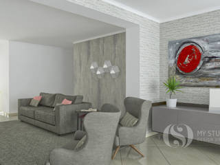 PROJETOS: Sala de Estar, INTERDOBLE BY MARTA SILVA - Design de Interiores INTERDOBLE BY MARTA SILVA - Design de Interiores Classic style living room