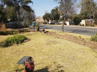 Boundary wall in Sunninghill Johannesburg, PTA Builders And Renovators PTA Builders And Renovators