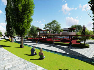 Lefkoşa Halk parkı öneri projemiz.., Merter Sezer Architects Merter Sezer Architects