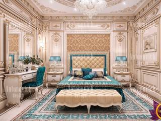 ​Interior of the bedroom with a mood of eternal happiness from Katrina Antonovich, Luxury Antonovich Design Luxury Antonovich Design Classic style bedroom