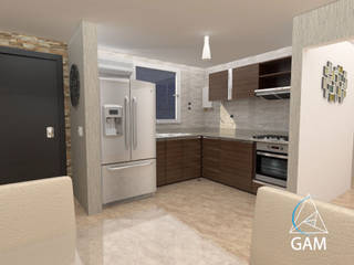 APARTAMENTO, GAM GAM Modern houses Concrete