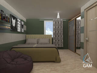 APARTAMENTO, GAM GAM Modern houses Concrete