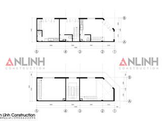 Mẫu nhà phố - NGUYỄN HUY HÒA, CÔNG TY THIẾT KẾ XÂY DỰNG AN LĨNH CÔNG TY THIẾT KẾ XÂY DỰNG AN LĨNH