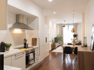 Decoración y Home Staging de piso para alquiler en Logroño, Become a Home Become a Home Built-in kitchens
