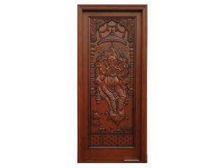 Solid Wood Doors, D P Woodtech Pvt Ltd D P Woodtech Pvt Ltd Asian style doors
