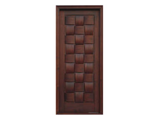 Solid Wood Doors, D P Woodtech Pvt Ltd D P Woodtech Pvt Ltd Puertas modernas