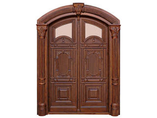Solid Wood Doors, D P Woodtech Pvt Ltd D P Woodtech Pvt Ltd Puertas estilo clásico