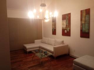Comedor Casa San Juan, NLM Design NLM Design Modern living room Wood Wood effect