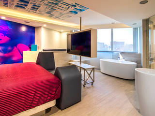 Hotel Bonn , DIN Interiorismo DIN Interiorismo Modern Yatak Odası