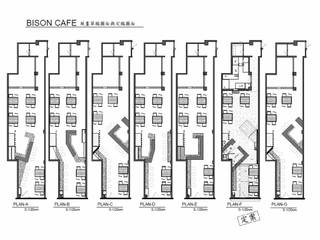 復古 工業風 咖啡店-蔽所咖啡 Bison Cafe , 艾莉森 空間設計 艾莉森 空間設計