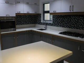 Diamond Dust Quartz Kitchen Countertop at Guadalupe Village, Davao City, Stone Depot Stone Depot ห้องครัว