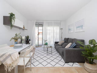 Home Staging de estilo nórdico, Become a Home Become a Home Salas de estilo escandinavo