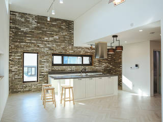 Tree_BOX, AAPA건축사사무소 AAPA건축사사무소 Modern style kitchen