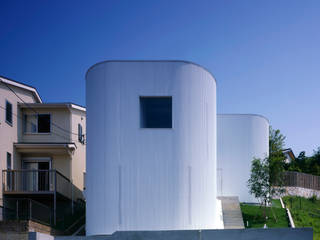 Saito Site, ARCHIXXX眞野サトル建築デザイン室 ARCHIXXX眞野サトル建築デザイン室 Wooden houses White