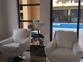 Hall, Sala de estar e jantar | Projecto Luanda, TRENDS INTERIOR DESIGN TRENDS INTERIOR DESIGN Living room