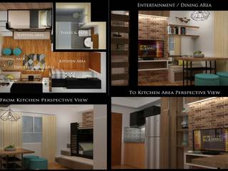 Mevisa Residences Studio Unit , AWE Interior Design AWE Interior Design