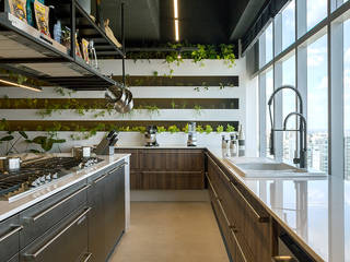 LOFT HORTA 40, STUDIO ANDRE LENZA STUDIO ANDRE LENZA Cocinas de estilo industrial