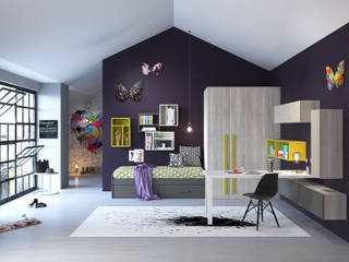 Catalogo "STORIE" IMA Mobili, Nespoli 3d Nespoli 3d Детская комната в стиле модерн