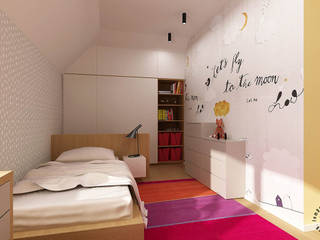 Pokój dziecka, Femberg Architektura Wnętrz Femberg Architektura Wnętrz Girls Bedroom