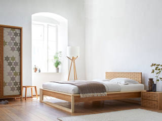 Asanoha, destilat Design Studio GmbH destilat Design Studio GmbH Modern style bedroom Wood Brown